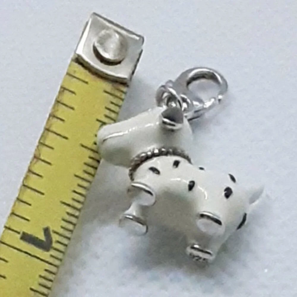 CLOSET SALE!!  HOST PICK!!  New sterling silver dalmation charm. - Picture 4 of 7